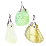 Load image into Gallery viewer, Gemstone pendant green calcite
