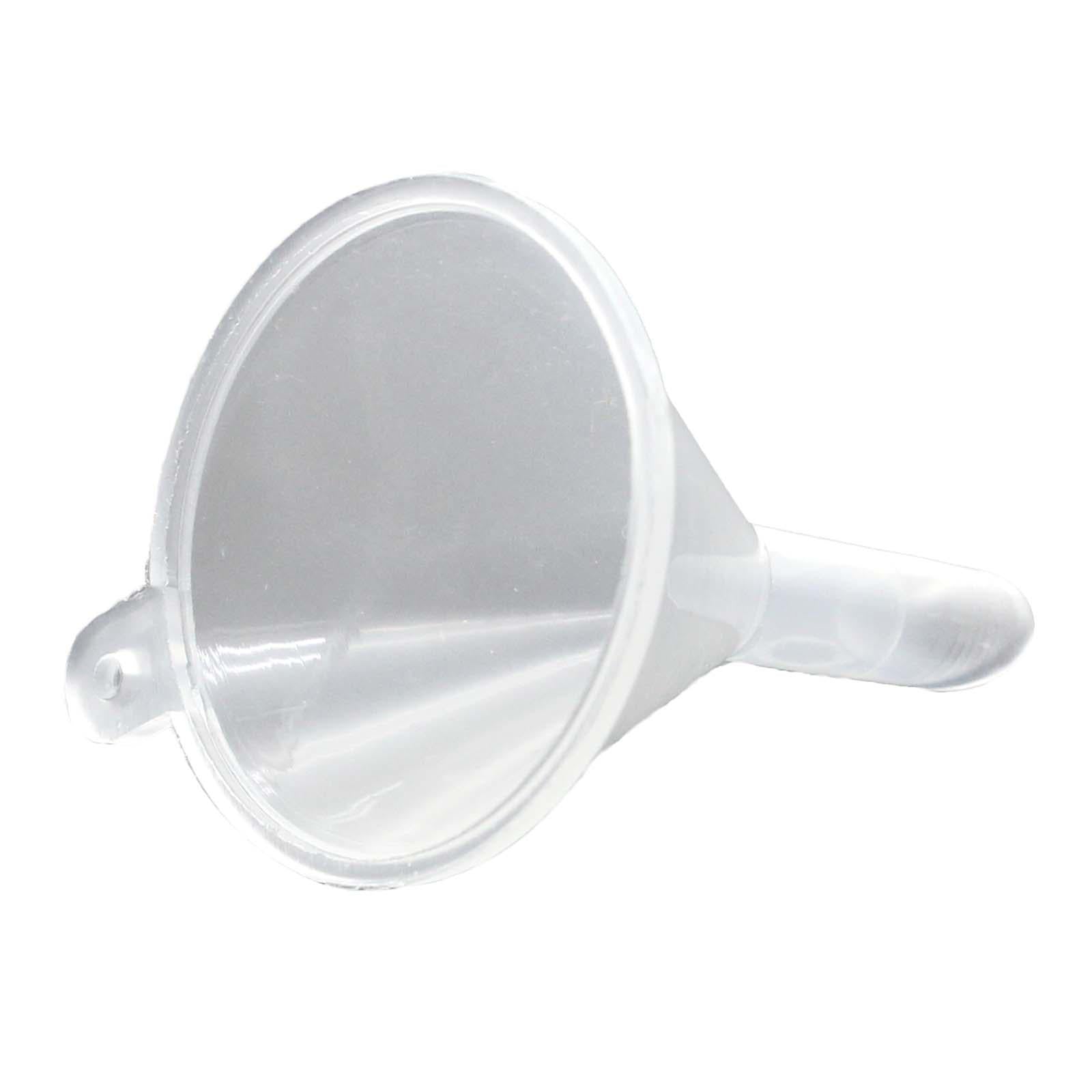 Plastic funnels for small volumes