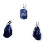 Ielādēt attēlu galerijas skatītājā, Kulons Pin Drilled Sodalīts / Sodalite 1.5cm - 3cm
