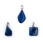 Загрузить изображение в средство просмотра галереи, Kulons Pin Drilled Lazurīts / Lapis Lazuli 1.5cm - 3cm
