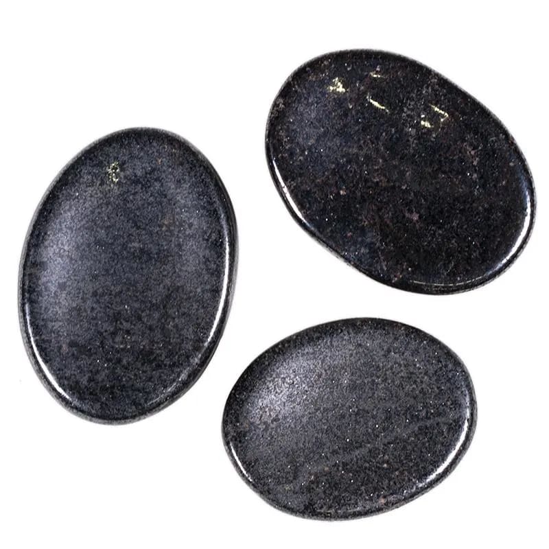 Worry stones hematite 3.5-4.5cm