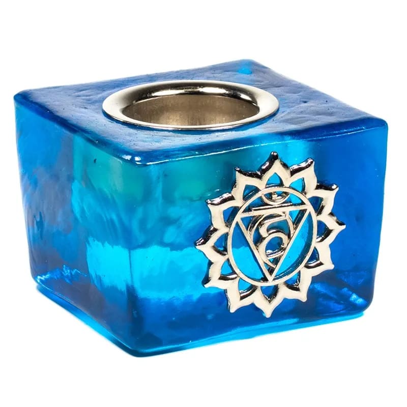 Aromātiskās Sveces un Svečturi 7 Chakra / Meditācija un Čakru Terapija