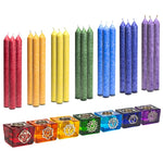 Ielādēt attēlu galerijas skatītājā, Aromātiskās Sveces un Svečturi 7 Chakra / Meditācija un Čakru Terapija

