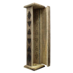 Ielādēt attēlu galerijas skatītājā, Paliktnis Konusiem un Smaržkociņiem 7 Chakra 30x6x6cm
