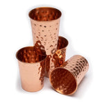Load image into Gallery viewer, Copper cup hammered 250ml
