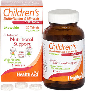 Children's Multivitamins & Minerals 30 vai 90 tabletes
