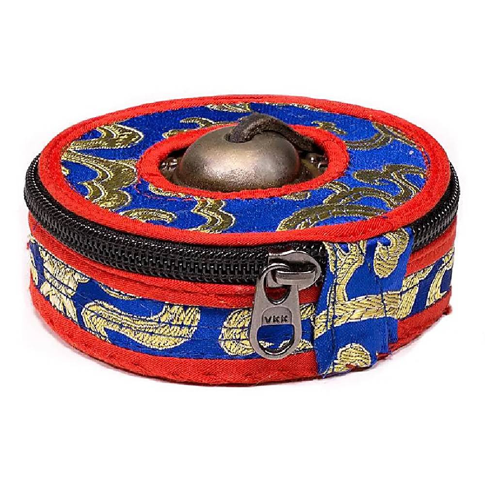 Somiņa instrumentiem - Tingša / Karatalas / Cimboļi / Tingsha Ø9cm