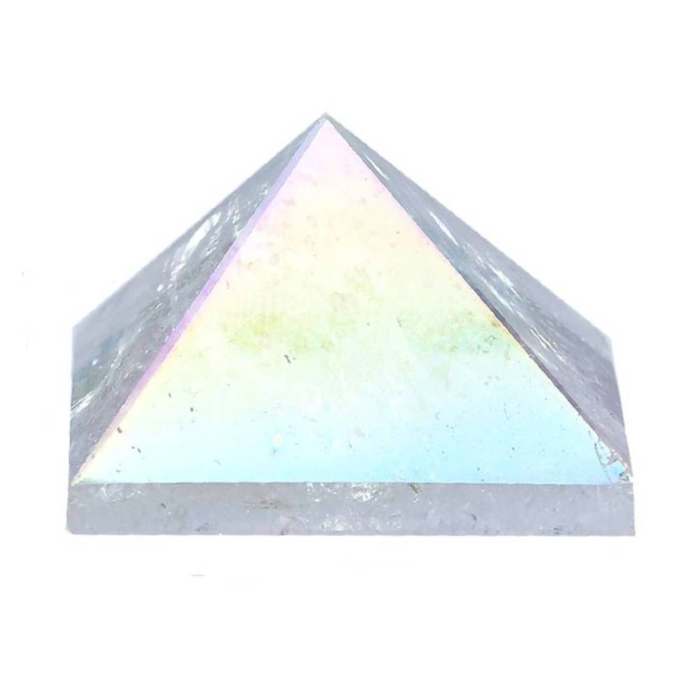 Piramīda Enģeļu Auras Kvarcs / Kalnu Kristāls / Angel Aura Clear Quartz