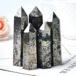 Ielādēt attēlu galerijas skatītājā, Akmens Hematīts un Pirīts / Hematite with Pyrite 6-12cm
