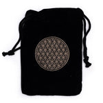 Load image into Gallery viewer, Velvet Bag Tarot &amp; Oracle &quot;Flower of Life&quot; 19x13cm 
