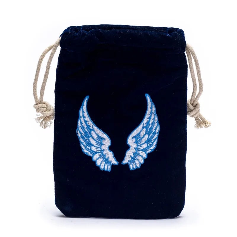 Velvet Bag Tarot & Oracle "Angel Wings" 19x13cm