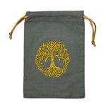 Load image into Gallery viewer, Velvet Bag Tarot &amp; Oracle &quot;Tree of Life&quot; 19x13cm
