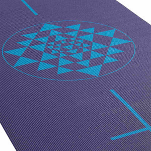 Leela Collection "YANTRA" Yoga Mat 183x60cmx4.5mm