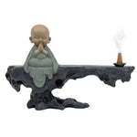 Load image into Gallery viewer, Turētājs konusiem ar krītošu dūmu efektu Monk 22x5.5x14cm
