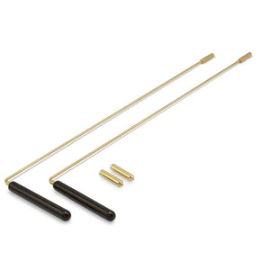 Dowsing Rod (pair) brass 40x11cm
