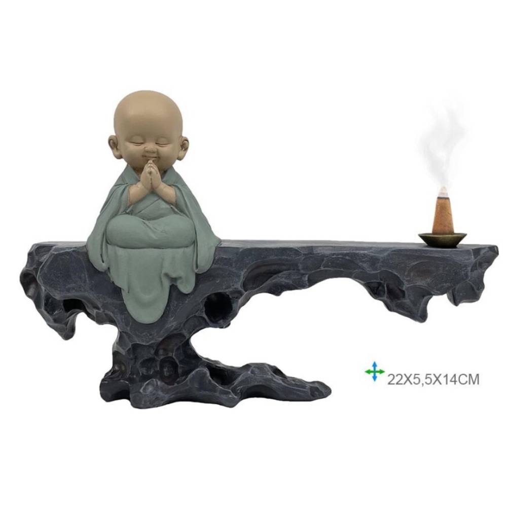 Turētājs konusiem ar krītošu dūmu efektu Monk 22x5.5x14cm