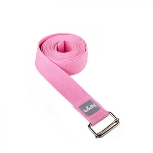 Yoga strap ASANA BELT with metal sliding buckle 2.5m