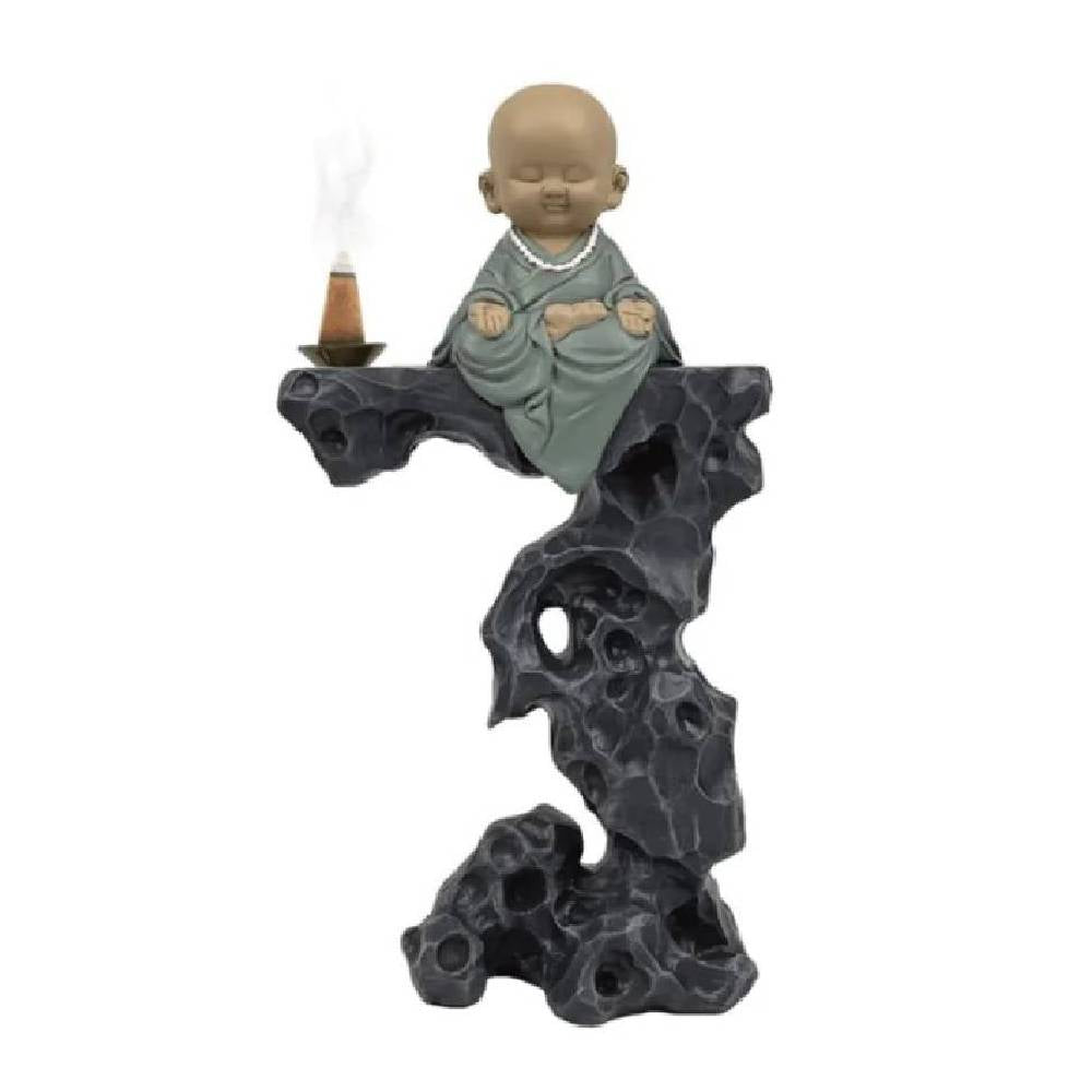 Turētājs konusiem ar krītošu dūmu efektu Monk 12x5x21.5cm