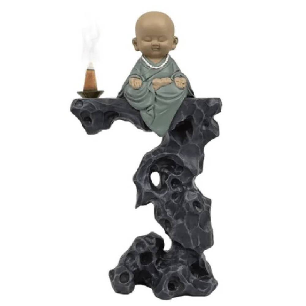 Turētājs konusiem ar krītošu dūmu efektu Monk 12x5x21.5cm