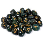 Load image into Gallery viewer, Runes Stone Heliotrope Bloodstone
