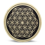 Ielādēt attēlu galerijas skatītājā, Koka Kristāla Režģis Flower of Life / Dzīvības Zieds 15cm / 30cm
