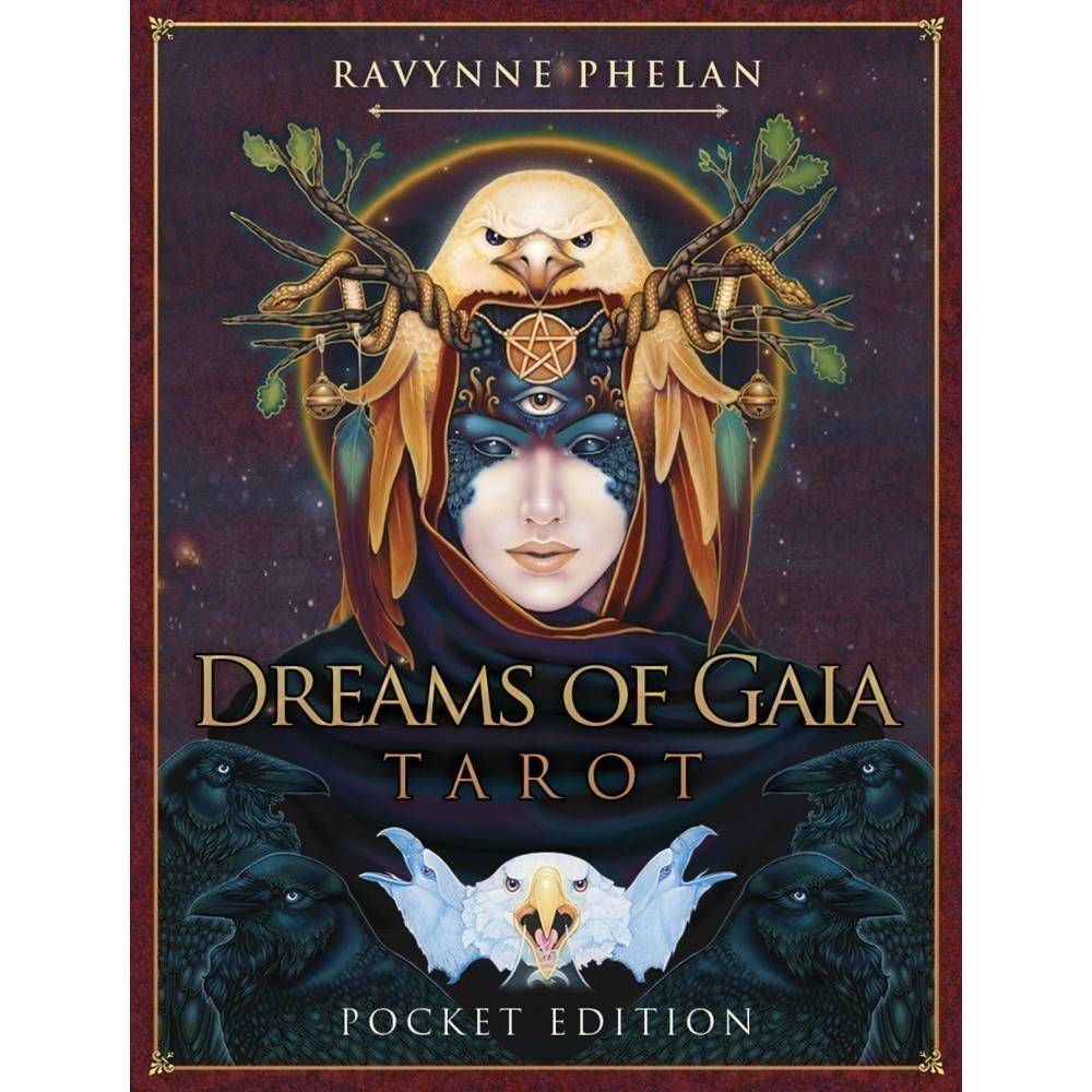 Карманное издание карты Таро Dreams of Gaia