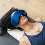 Ielādēt attēlu galerijas skatītājā, Acu Spilventiņš ar Lavandu un Linsēklām OM (Mako Satīns)
