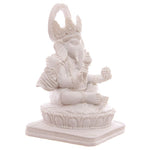 Ielādēt attēlu galerijas skatītājā, Statuja / Dēva Murti Ganeša / White Ganesh 13.5cm
