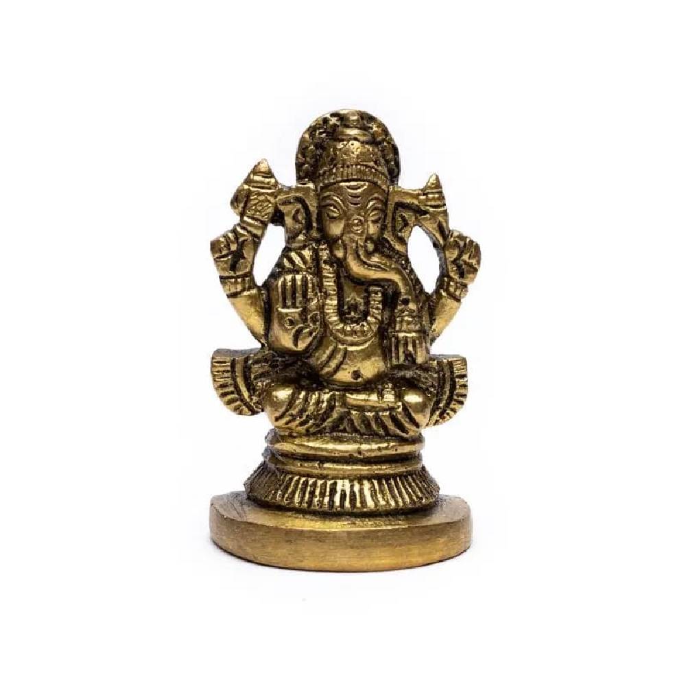 Hindu God statue Wednesday Lord Ganesh 5.5x3.1cm 