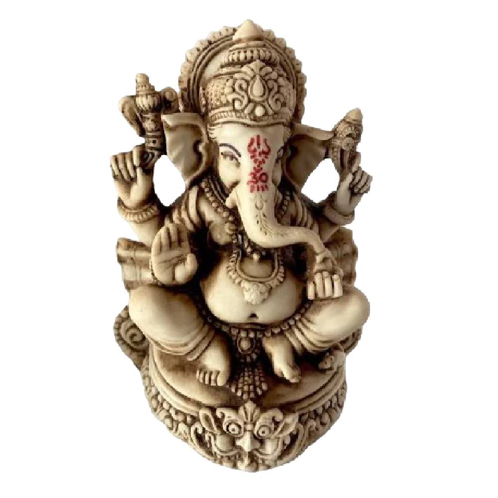 Statuja / Dēva Murti Ganeša / Ganesh 13x10cm 