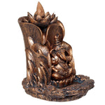 Загрузить изображение в средство просмотра галереи, Turētājs konusiem ar krītošu dūmu efektu Ganesh with Lotus 13.5cm

