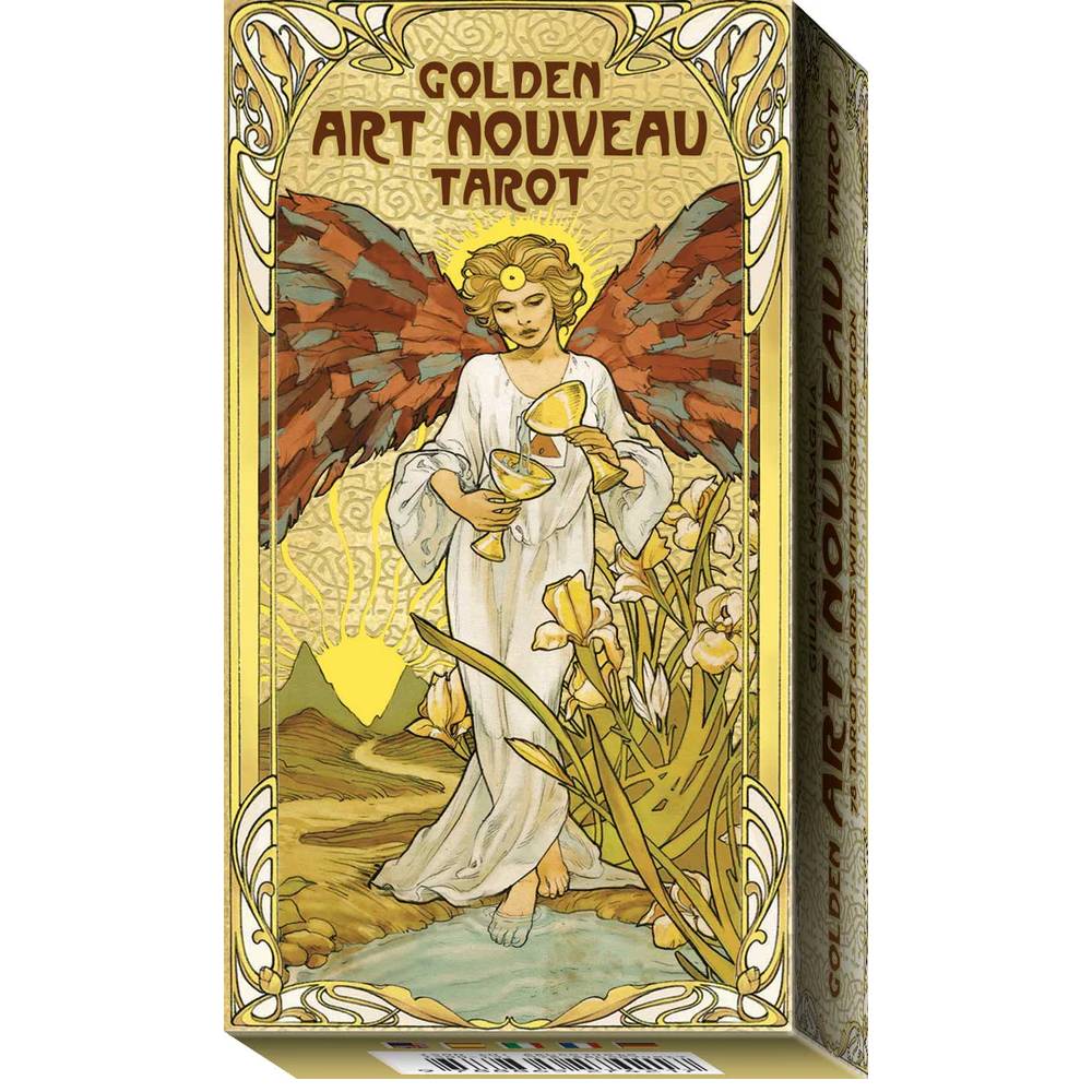 Golden Art Nouveau Tarot Cards