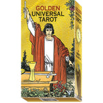 Load image into Gallery viewer, Golden Universal Tarot Cards

