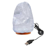 Ielādēt attēlu galerijas skatītājā, Himalaju Sāls Lampa USB LED Mood 1900g, 16cm
