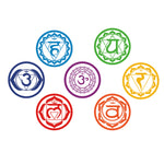 Ielādēt attēlu galerijas skatītājā, Sienas uzlīmju komplekts - 7 čakras
