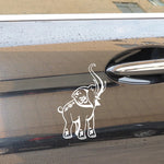 Load image into Gallery viewer, Car / Window Vinyl Sticker &quot;OM Elephant&quot;
