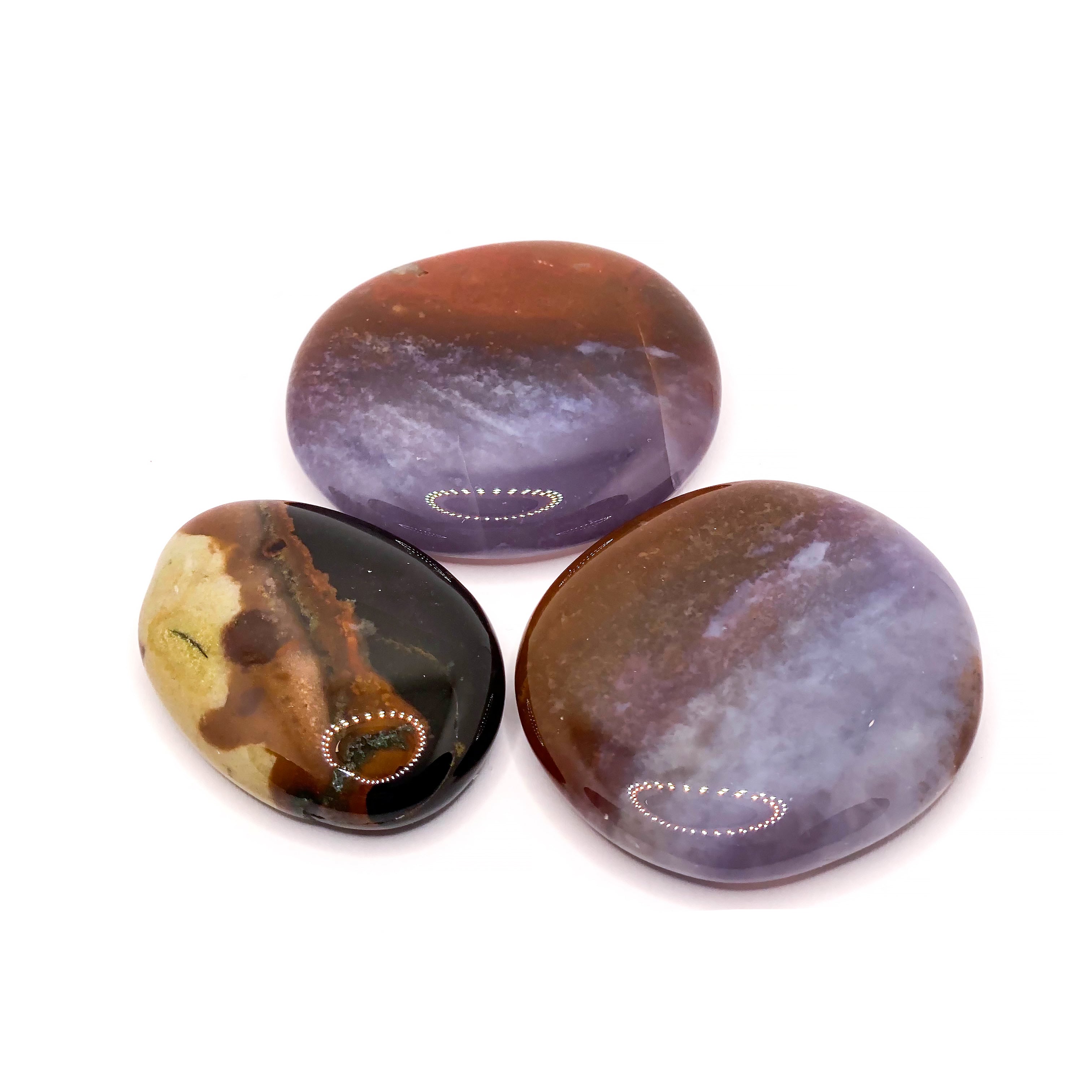 Akmens Sardoniks / Sardonyx Chakra Stone 40-45mm