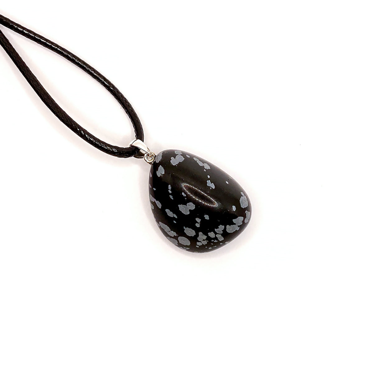 Kulons Obsidiāns / Sniegpārslu Obsidiāns / Snowflake Obsidian 2.5cm - 3cm