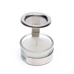 Load image into Gallery viewer, Incense holder stainless steel with candle glass
