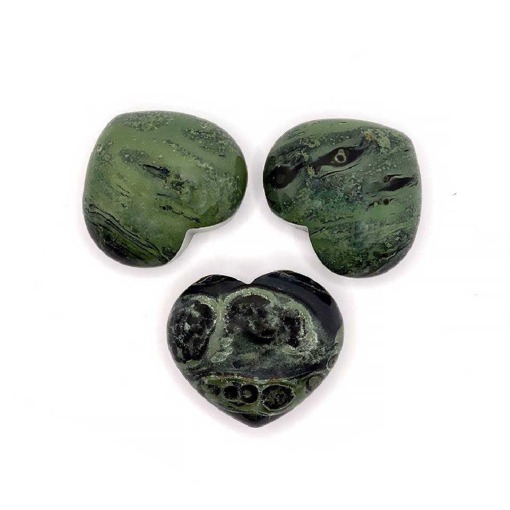 Akmens Jašma / Jašma Kambaba / Jasper Kambaba Heart 30-40mm