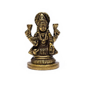 Hindu God statue Friday Godess Laxmi 5.4x3.2cm