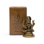 Загрузить изображение в средство просмотра галереи, Hinduistu Dievības Statuja Piektdienai Dieviete Lakšmi / Hindu God statue Friday Godess Laxmi  5.4x3.2cm
