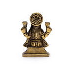 Ielādēt attēlu galerijas skatītājā, Hinduistu Dievības Statuja Piektdienai Dieviete Lakšmi / Hindu God statue Friday Godess Laxmi  5.4x3.2cm

