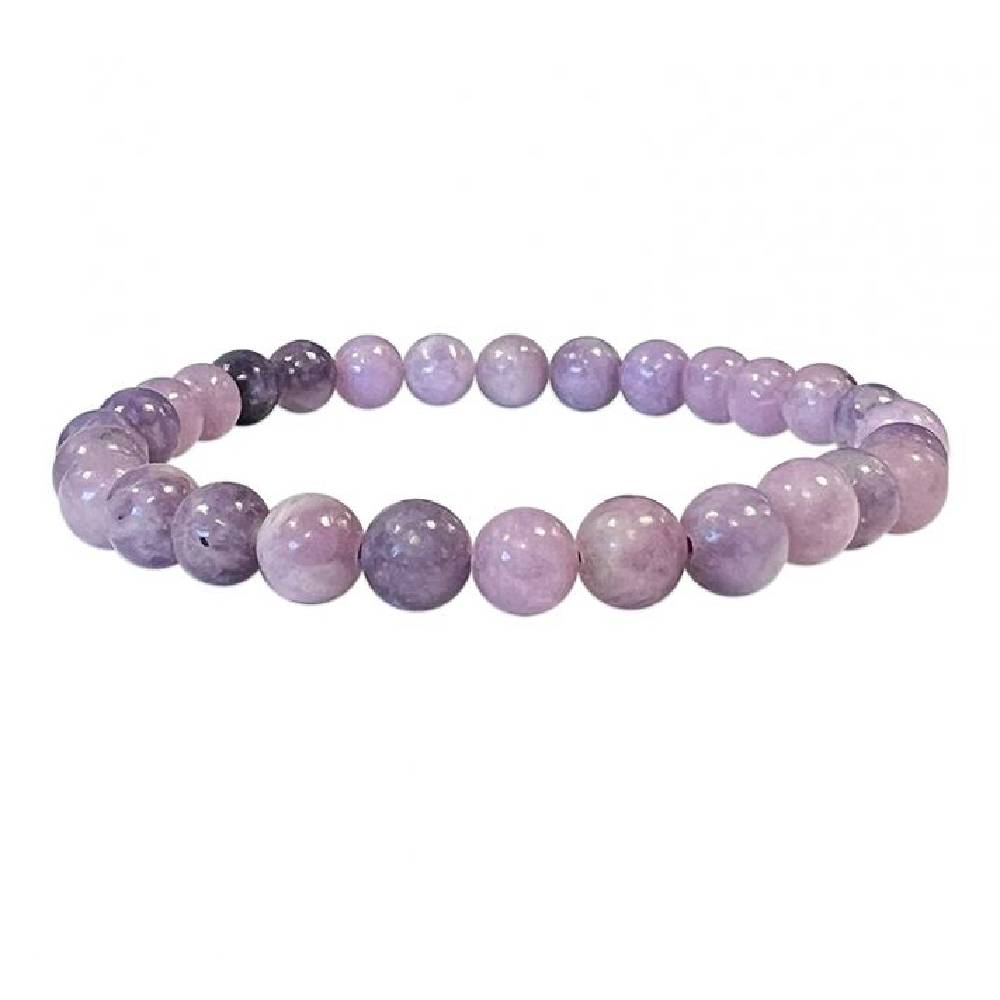 Rokassprādze Lepidolīts Madagaskara / Lepidolite 4mm