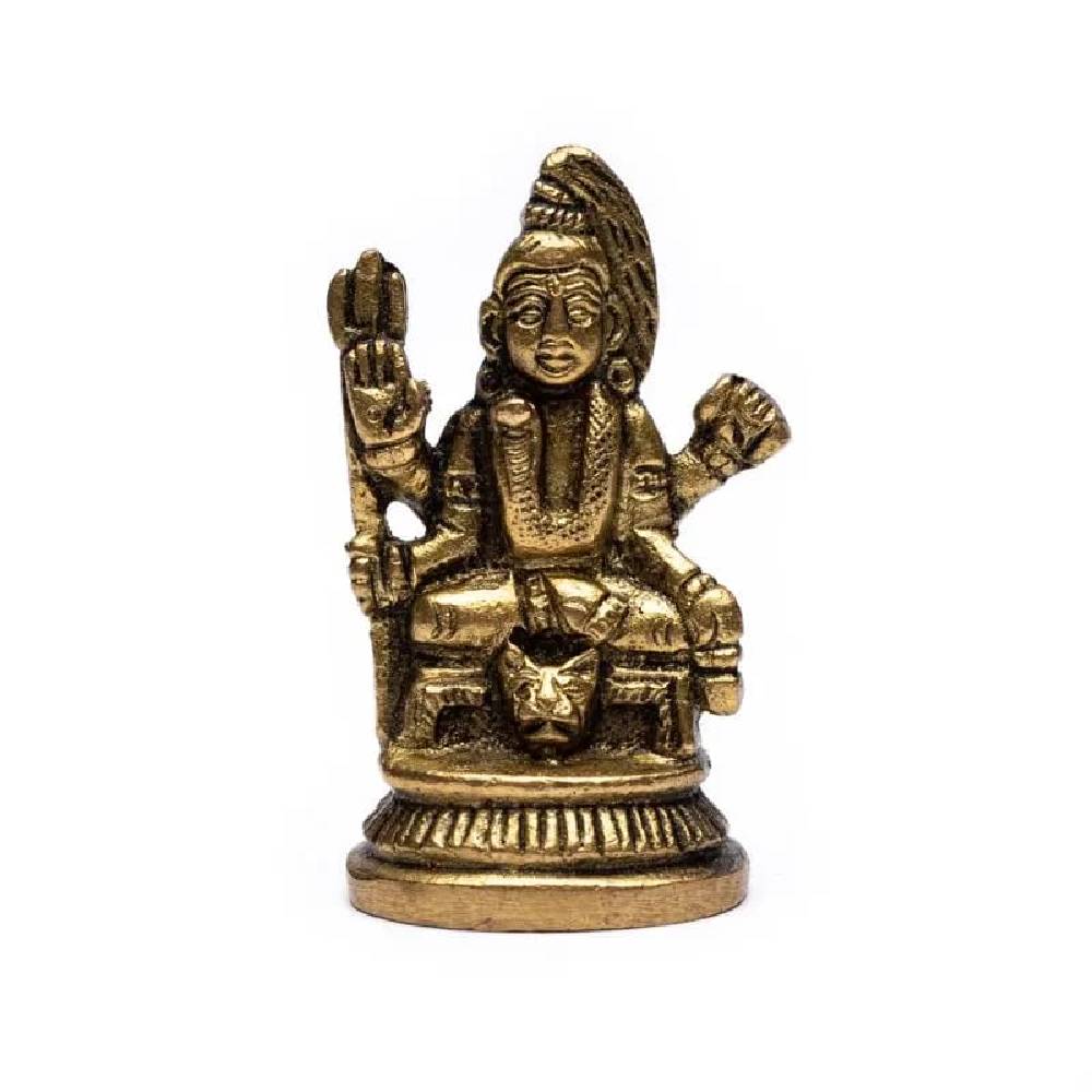 Hindu God statue Monday Lord Shiva 5.5x3.5cm