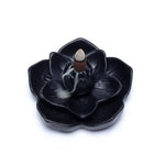 Ielādēt attēlu galerijas skatītājā, Turētājs konusiem ar krītošu dūmu efektu Lotus Flower
