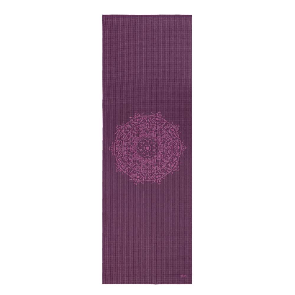 Leela Collection "MANDALA" Yoga Mat / Jogas Paklājiņš LEELA COLLECTION 183x60cm / 4.5mm