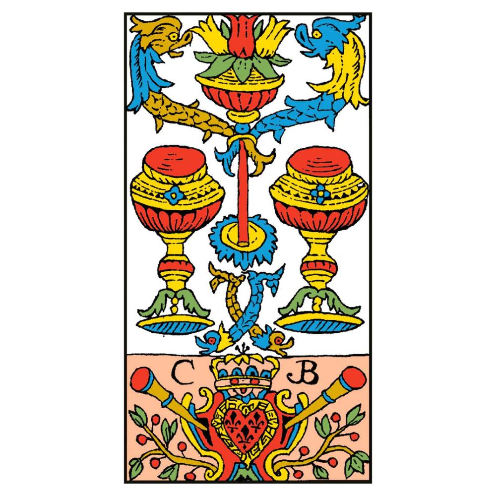 Tarot of Marseille Claude Burdel 1751 Tarot Cards