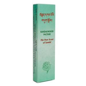 Smaržkociņi Tibetan Sandalwood Incense The Pure Scent of Sandal 20gr