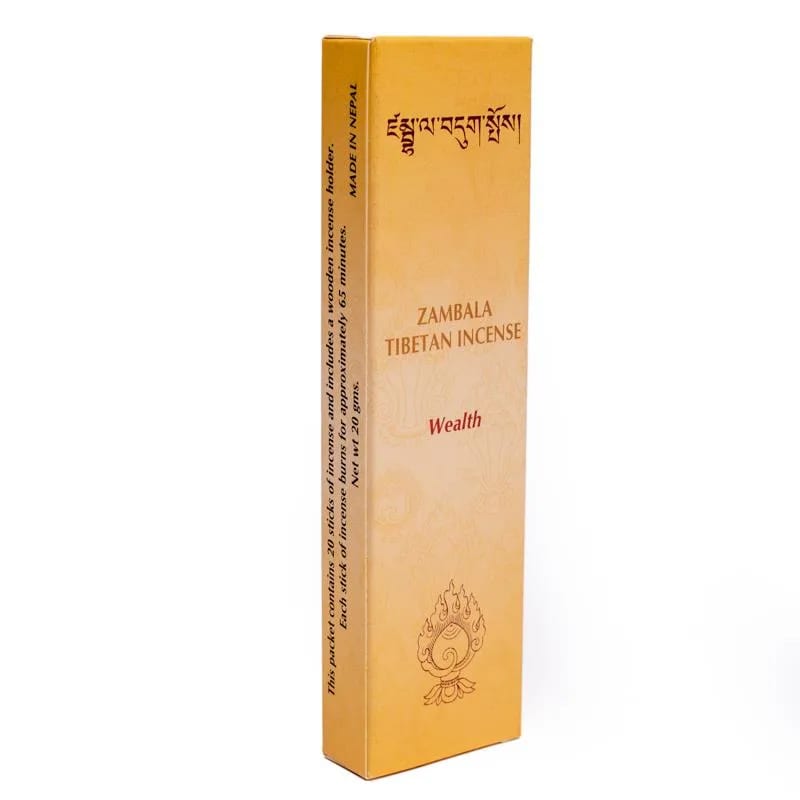 Incense Tibetan Zambala Wealth 20g